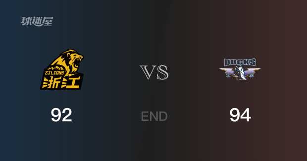 北京vs广厦比分:杰曼21分胡金秋27分 广厦92-94败给北京